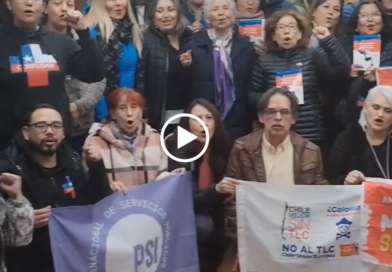 Mira el video: Dirigentes sindicales de la salud dicen NO al Tratado Chile-Unión Europea